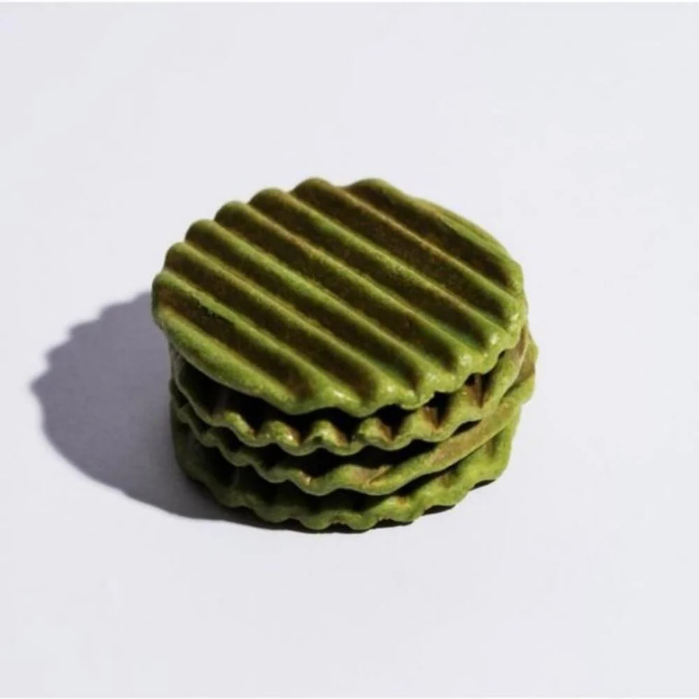 Milk Baton Hokkaido Matcha Chocolate-Coated Waffle Cookies 184g – Japanese Souvenir Gift Box - Image 3