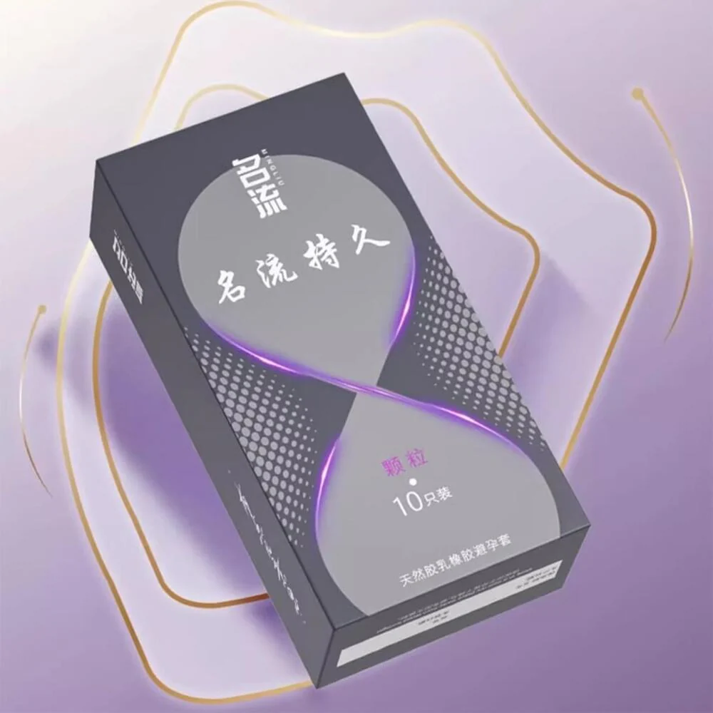 Mingliu Endurance Series Condoms – Extra Lubricated, 10 Pack - Extended Pleasure - Image 2