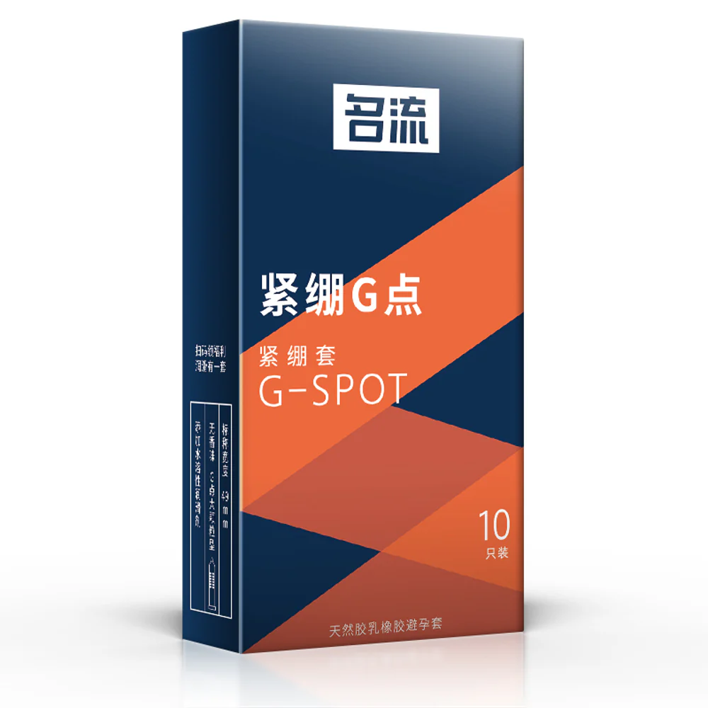 Mingliu G-Spot Snug Fit Natural Latex Condoms - 10 Pack - Image 2