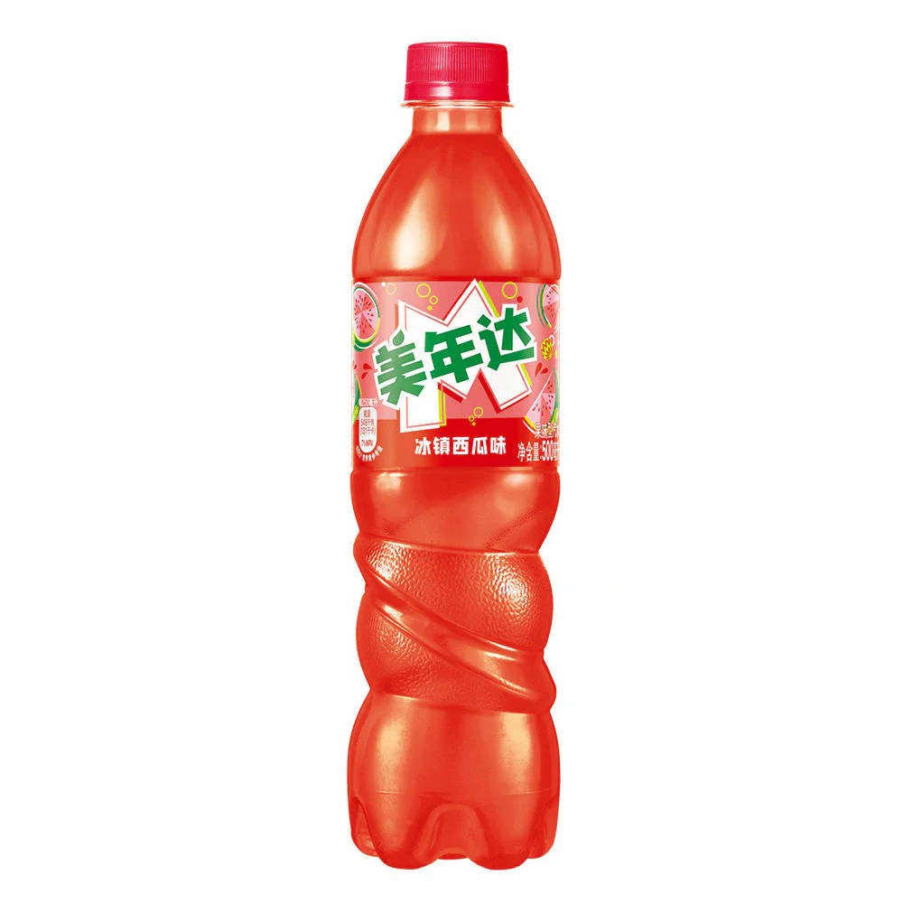Mirinda Watermelon Flavoured Soda 500ml - Carbonated Soft Drink