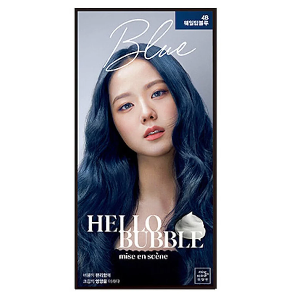 Mise en Scene Hello Bubble Foam Color - Whale Deep Blue - Image 2