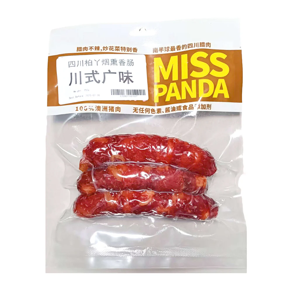 Miss Panda Sichuan Smoked Cantonese Sausage - 250g - Image 2