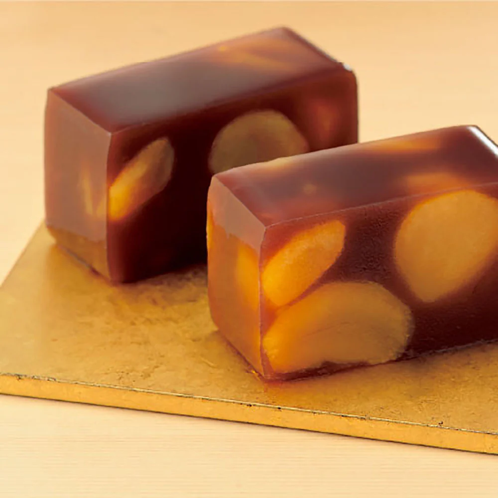 Miya Chestnut Flavored Yokan - 58g x 10 Pieces (580g) - Image 3