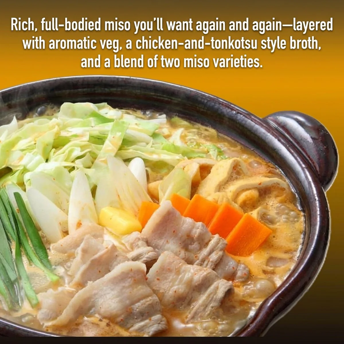 Mizkan Rich Miso Nabe Hot Pot Soup Base 750g - Japanese Miso Hot Pot Broth - Image 2