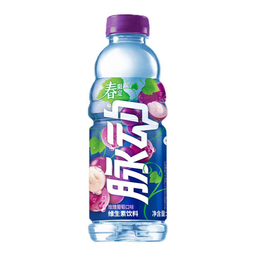 Mizone Rose Grape Vitamin Drink 600ml – Spring Limited Edition