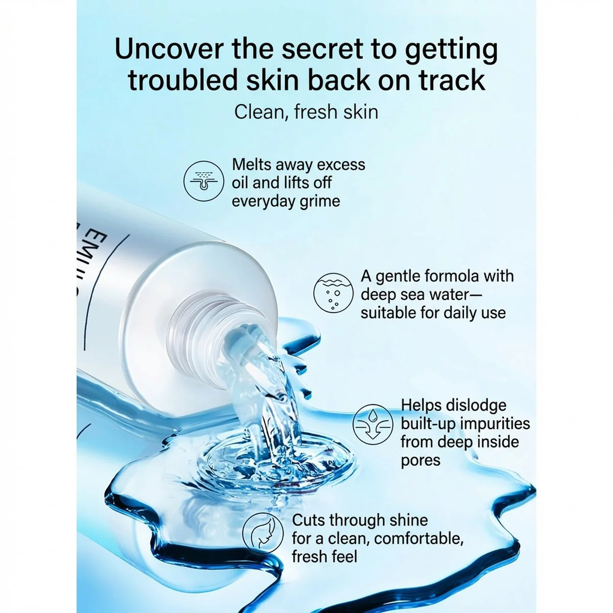 Mizuhashi Hojudo Emulsion Remover Cleansing Spray 200ml - Pore-Cleansing Mist for Blackheads - Image 2
