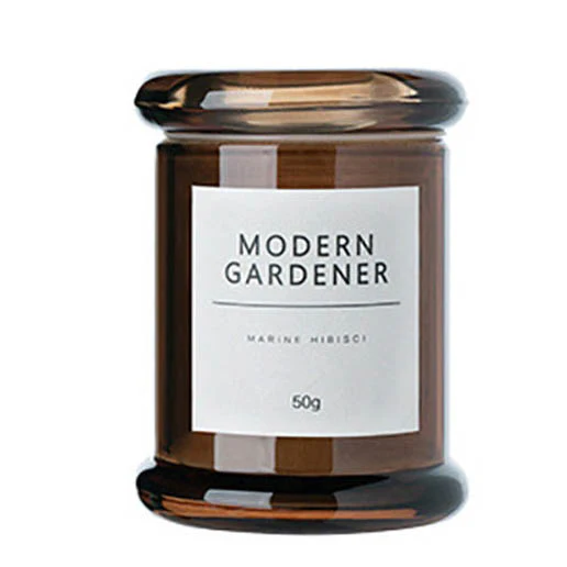 Modern Gardener Series Postbox Scented Candle - Marine & Hibiscus - Image 3