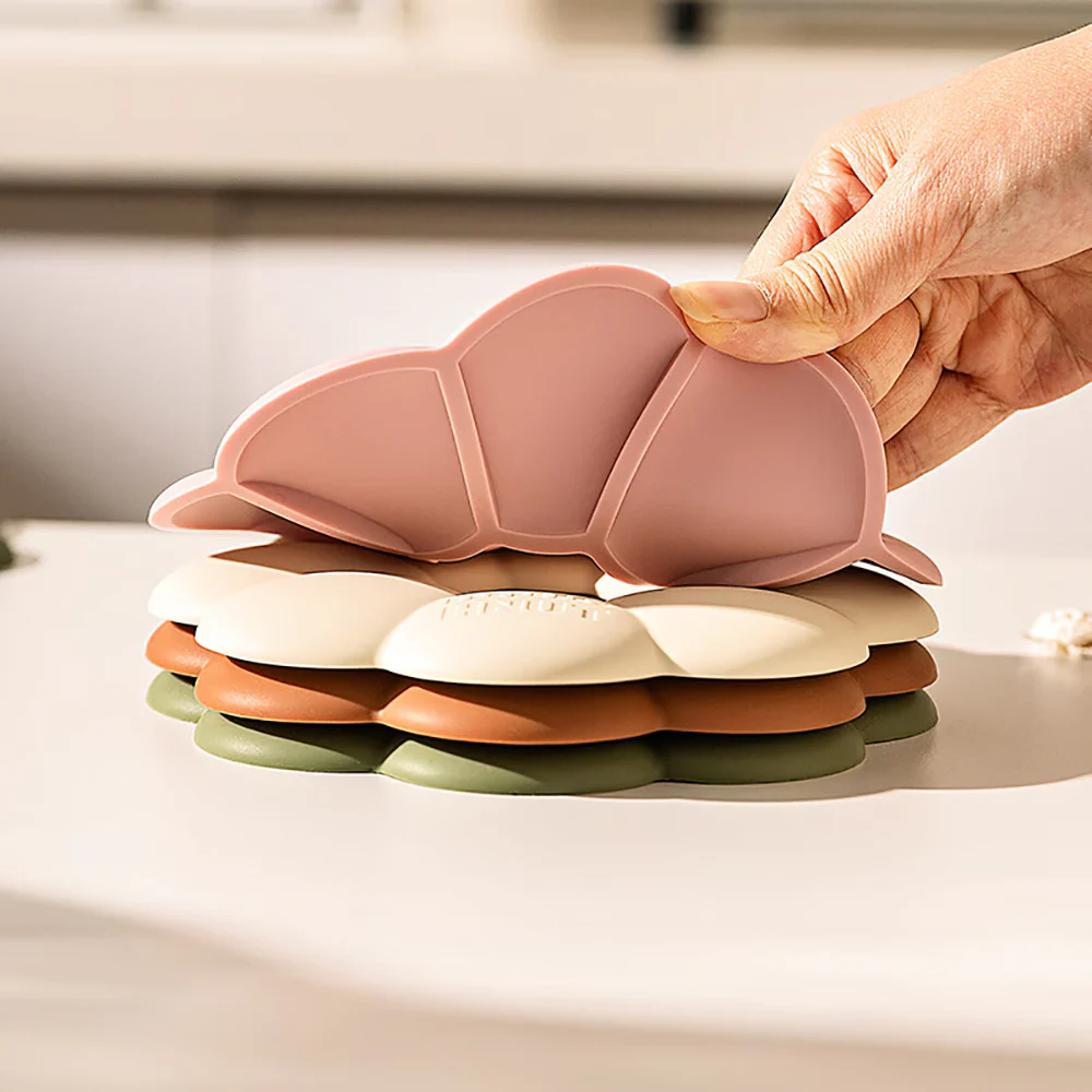 Modern SweetHome 16cm Silicone Heat Insulation Mat - Green - Image 3