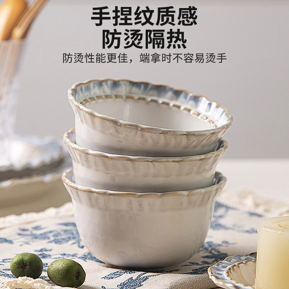 Modern SweetHome 2-Person Romantic 10-Piece Dinnerware Set - Image 2