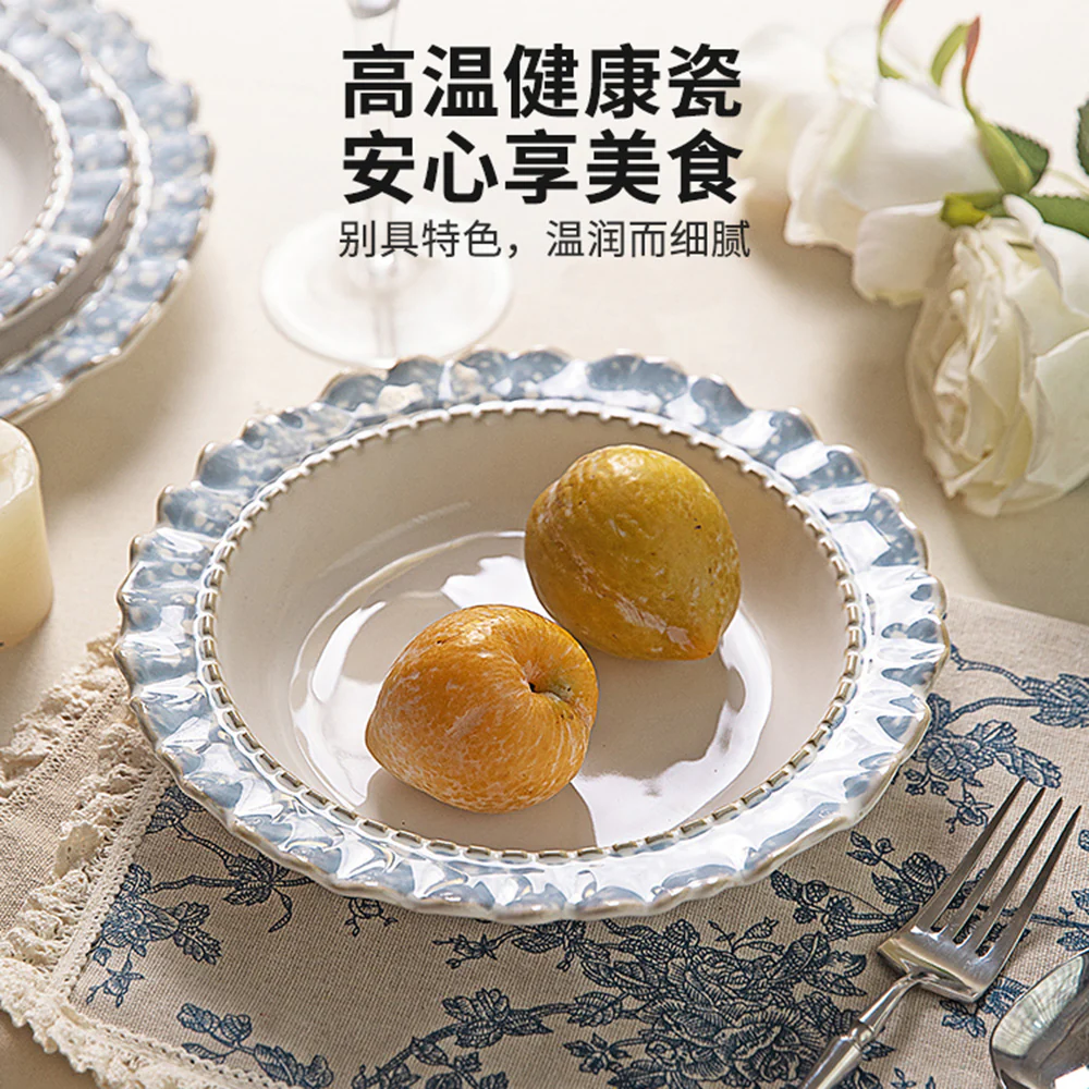 Modern SweetHome 2-Person Romantic 10-Piece Dinnerware Set - Image 3