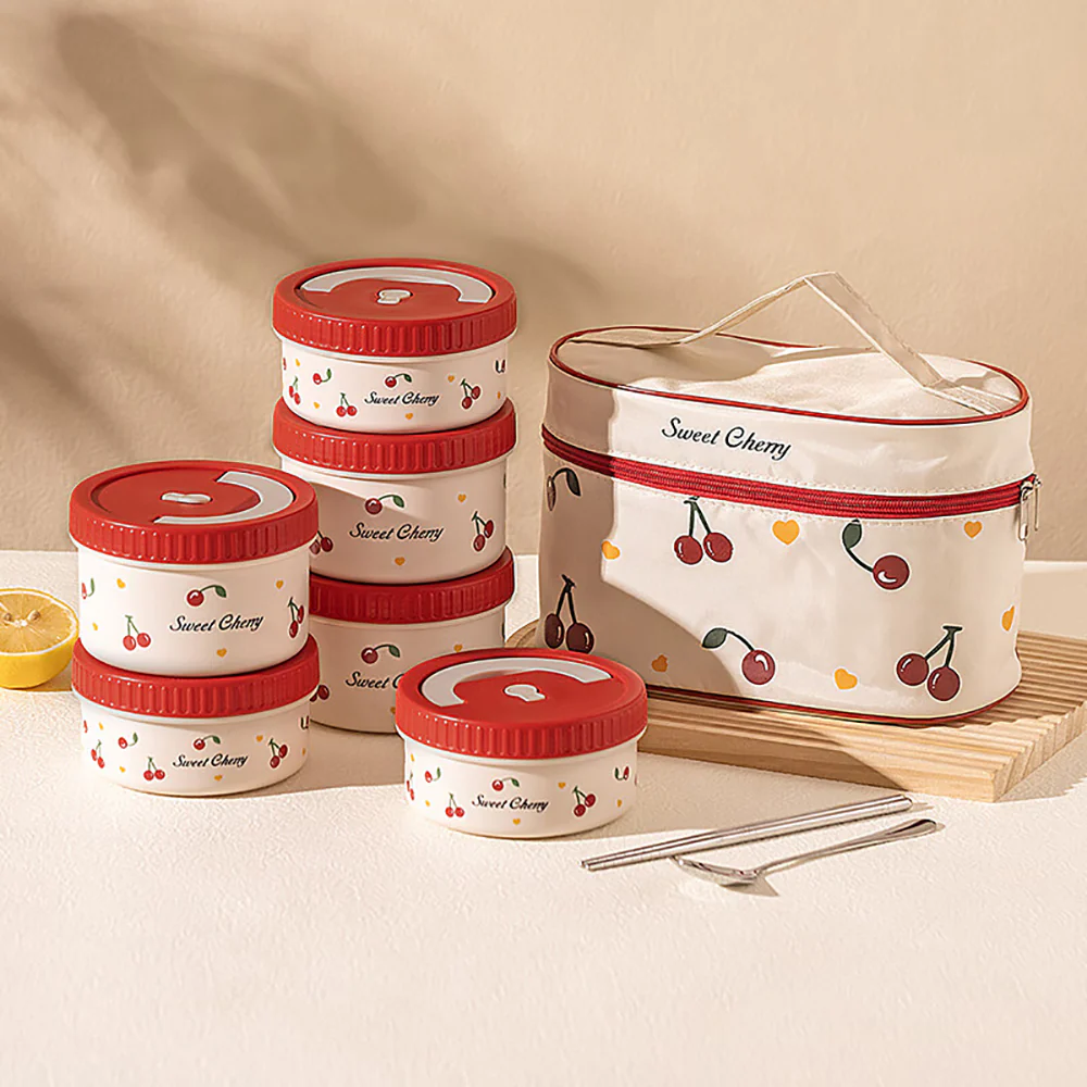 Modern SweetHome 316 Stainless Steel Antibacterial Insulated Lunch Box - 470ml, Microwave Safe - Image 2