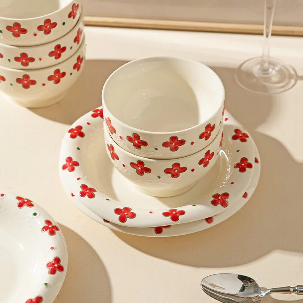 Modern SweetHome 8-Inch Scalloped Plate - Image 2
