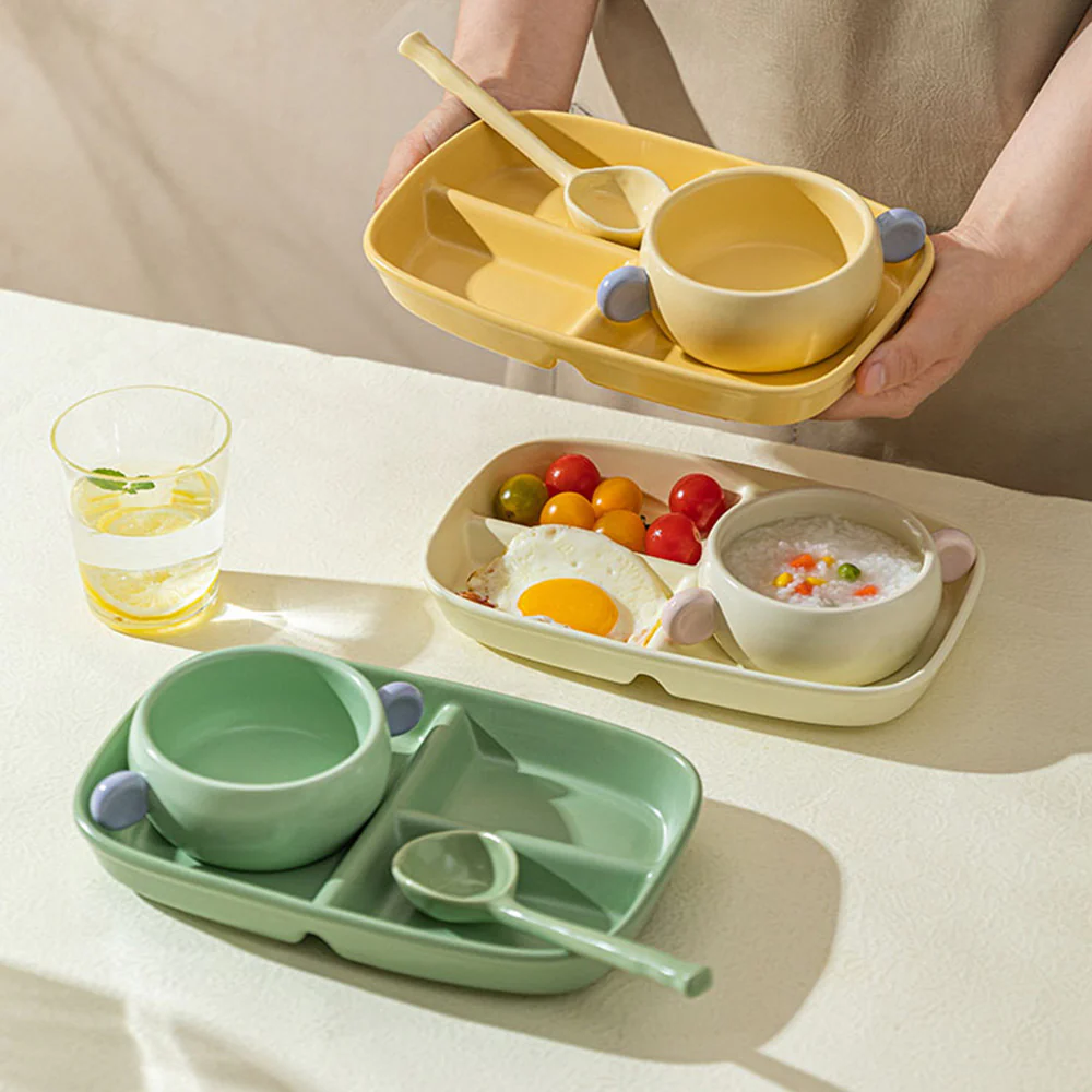 Modern SweetHome Colorful Breakfast Set - Milk Yellow - Image 2