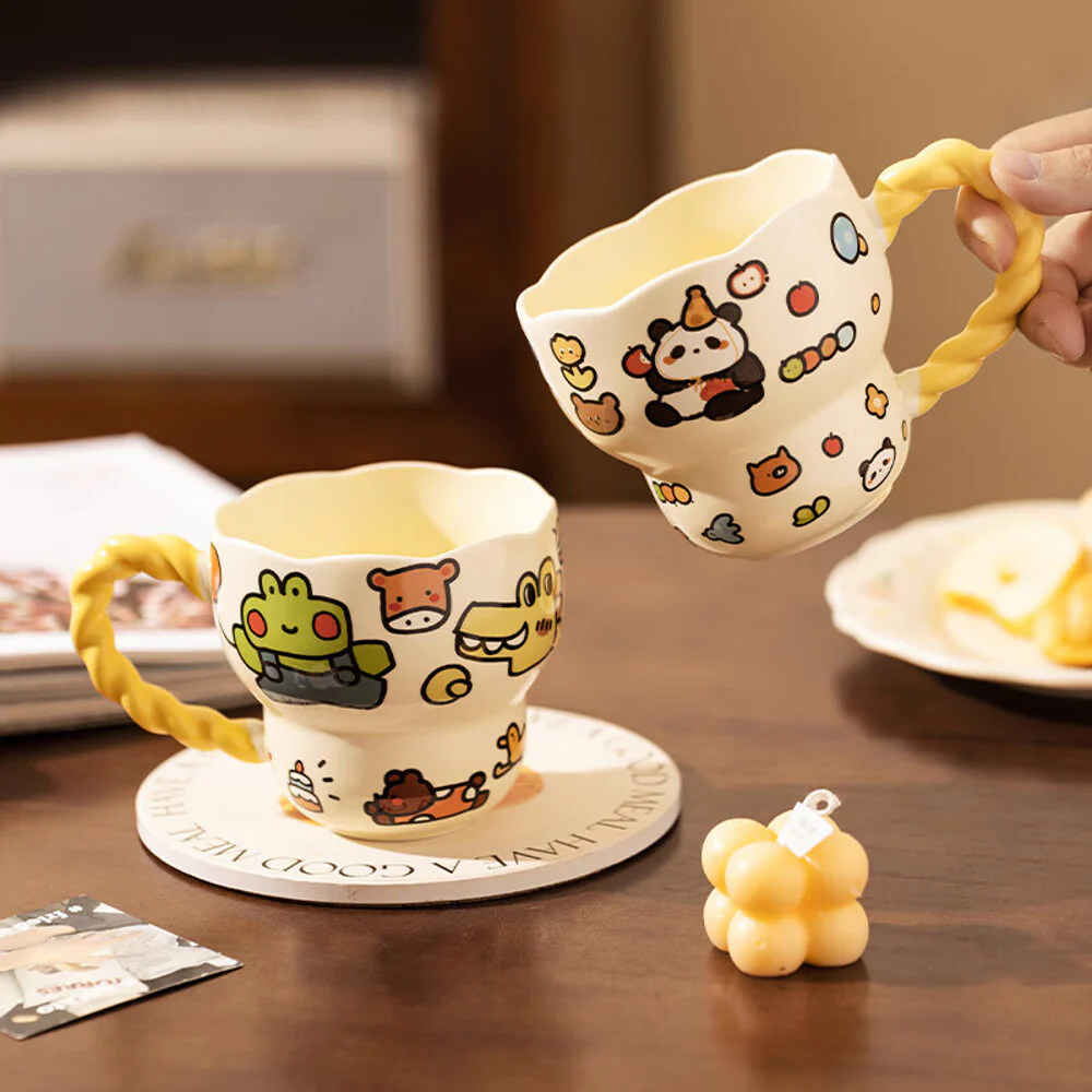 Modern SweetHome Cute Panda Mug 350ml - Image 2