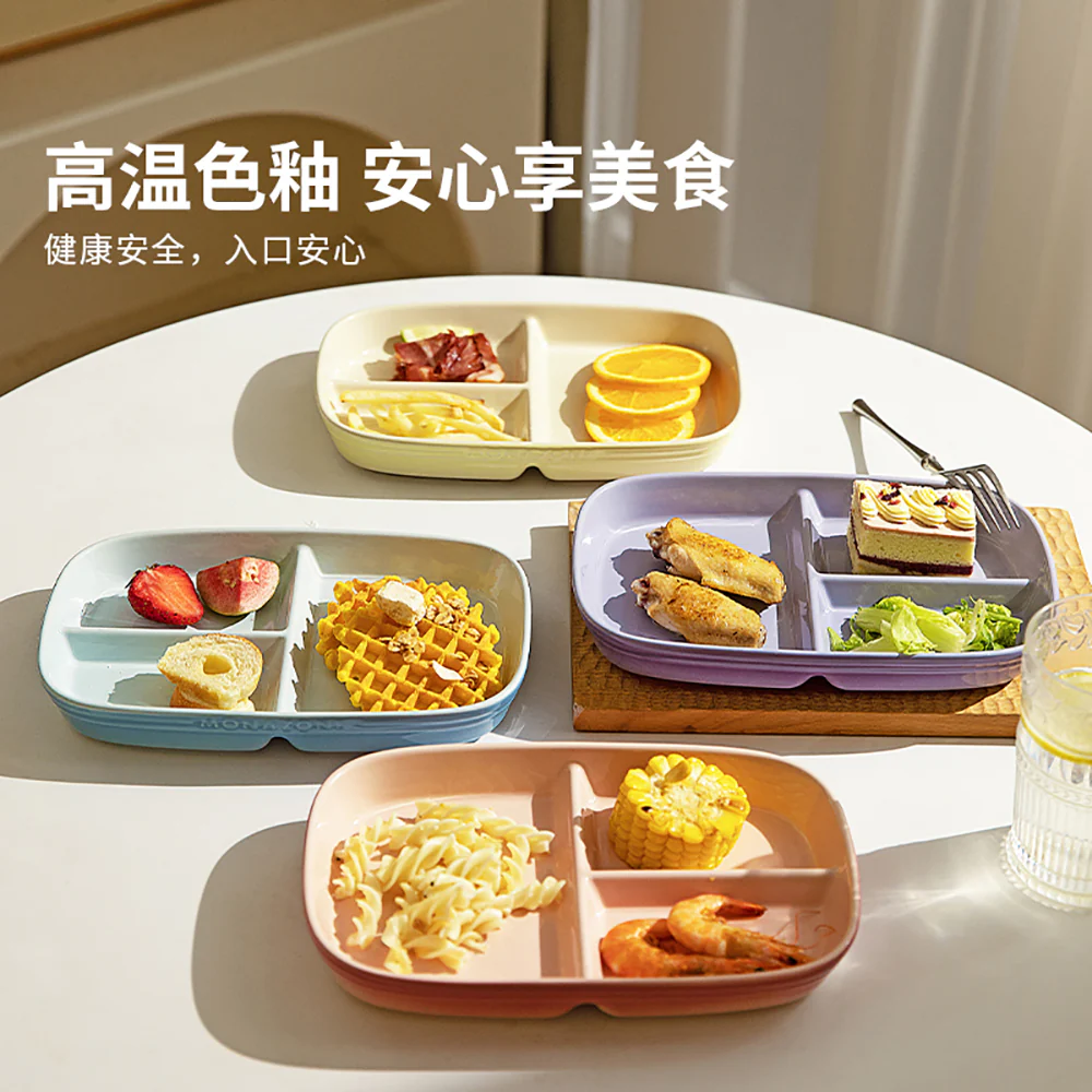 Modern SweetHome Divided Plate - Fresh Green - Image 4