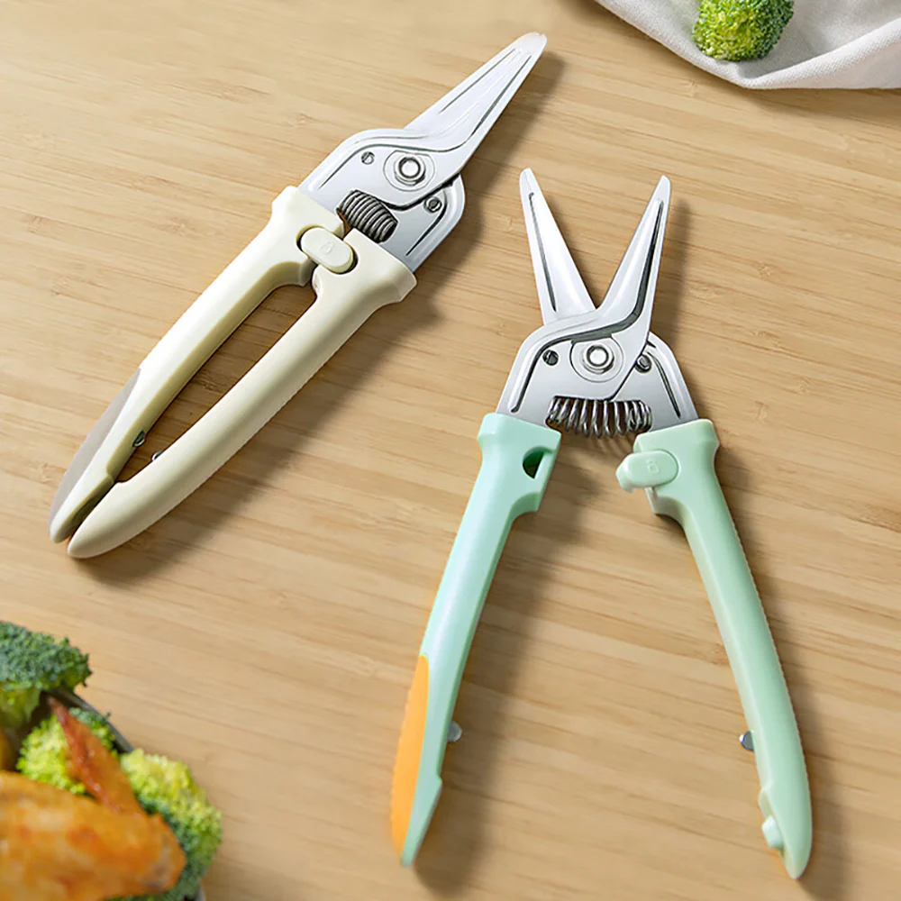Modern SweetHome Effort-Saving Chicken Bone Scissors - Light Green - Image 3