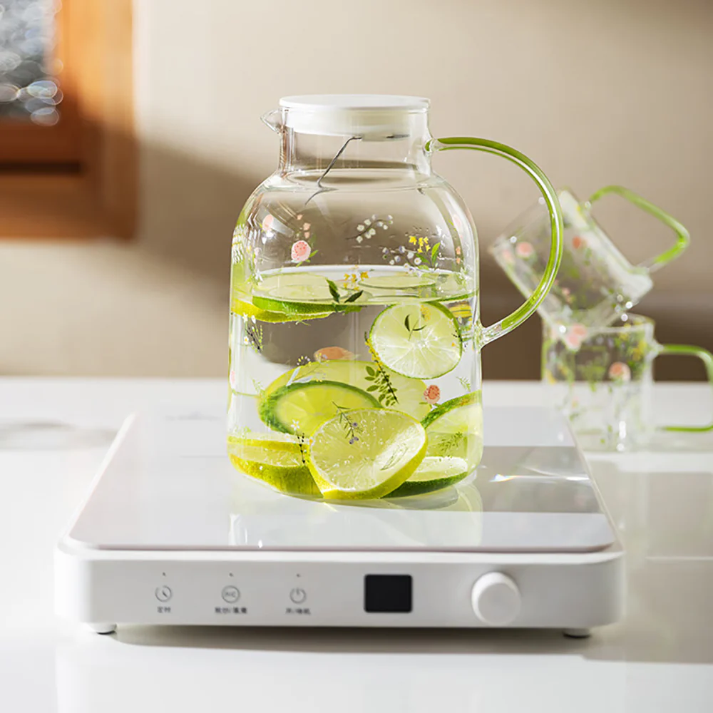 Modern SweetHome High Borosilicate Glass Water Pitcher - 1800ml - Image 3