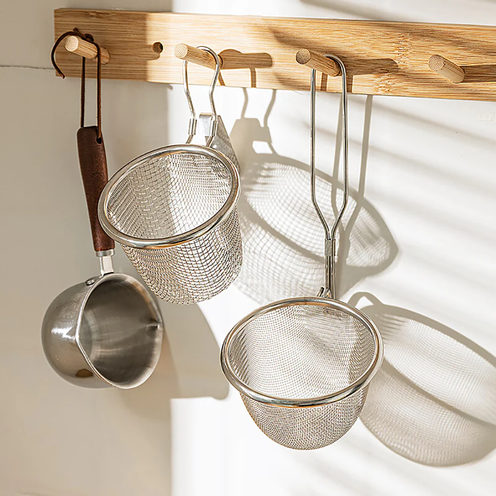 Modern SweetHome Long Handle Small Strainer - 304 Stainless Steel - Image 3