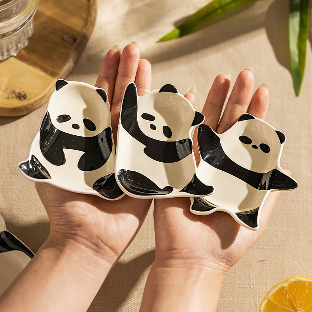 Modern SweetHome Mototo Panda Sauce Dishes - Image 2