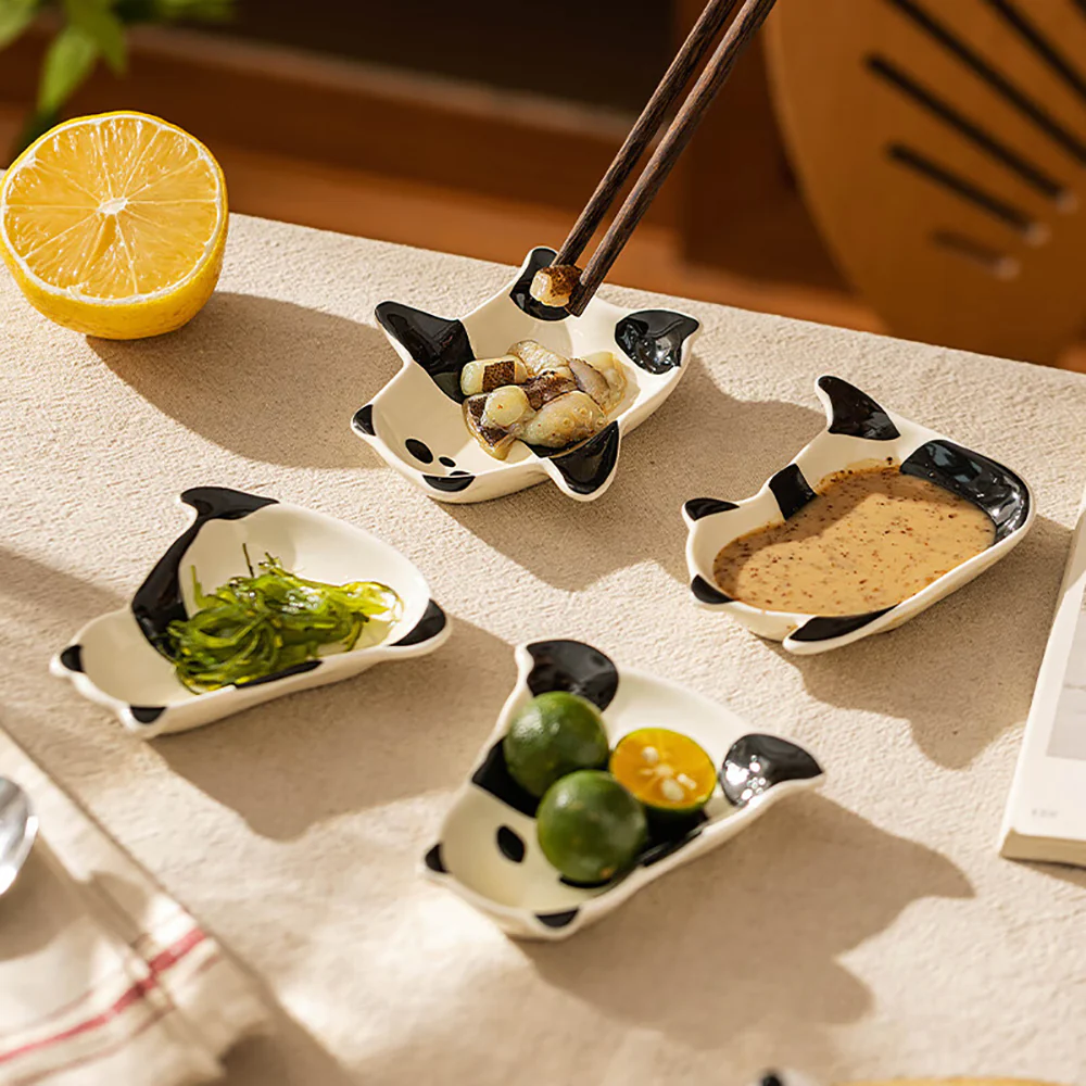 Modern SweetHome Mototo Panda Sauce Dishes - Image 4