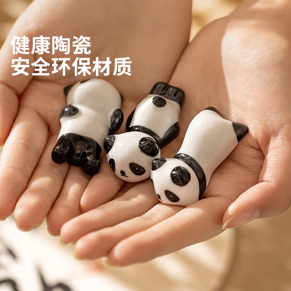 Modern SweetHome Panda Chopstick Holders - Set of 3 - Image 4