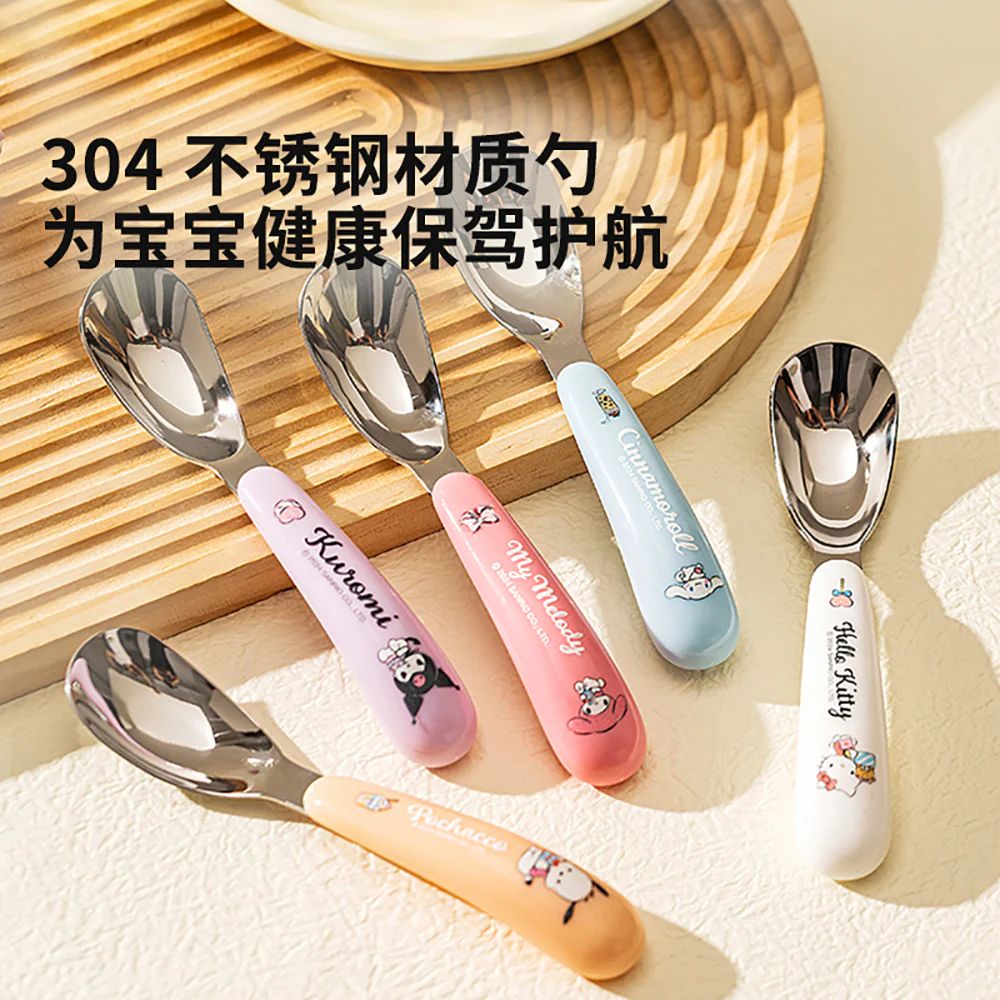 Modern SweetHome Portable Spoon with Cinnamoroll Design - Image 2
