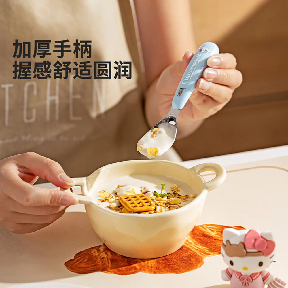 Modern SweetHome Portable Spoon with Cinnamoroll Design - Image 4