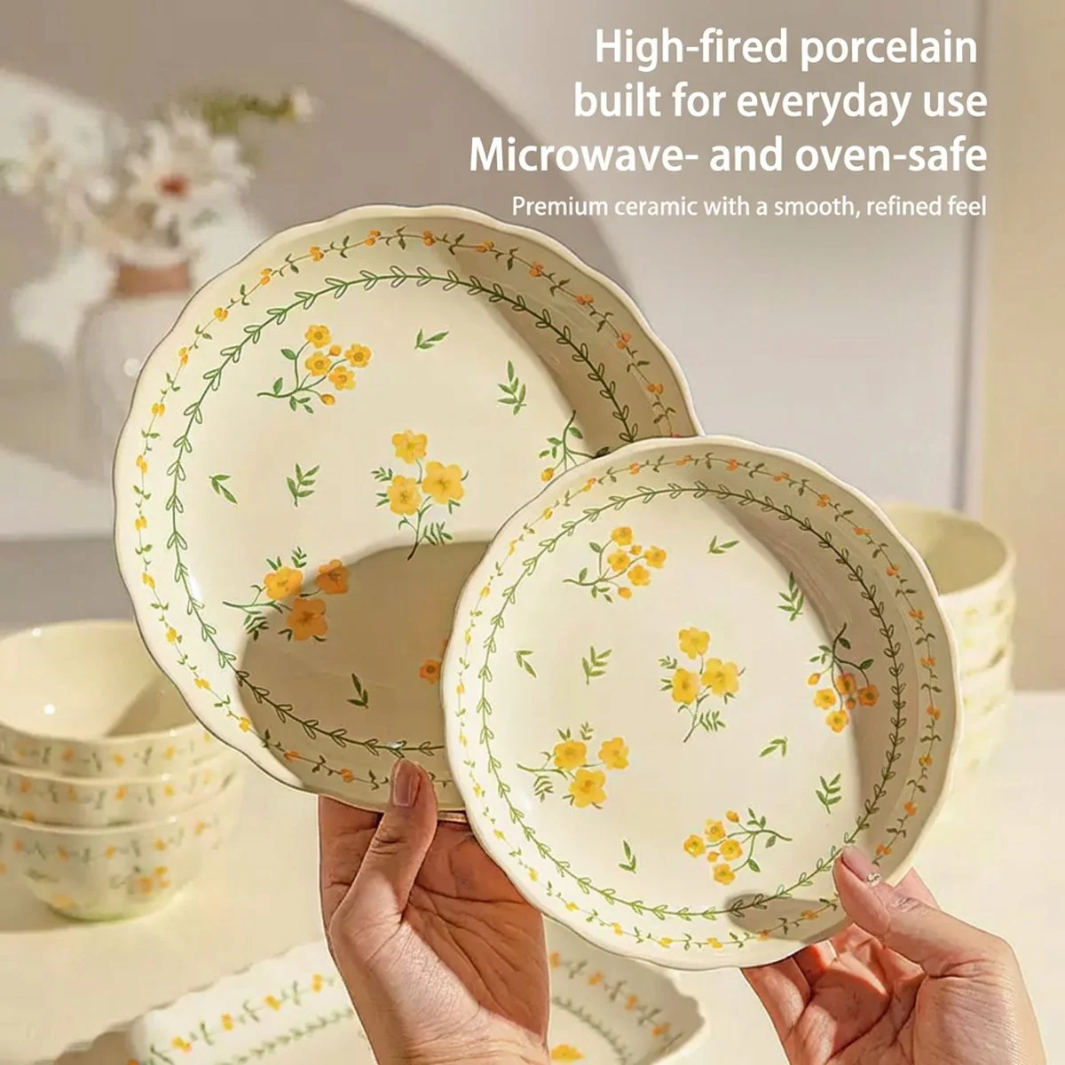 Modern Housewife 'Prosperous Realm' 7-Inch Deep Plate - Image 3