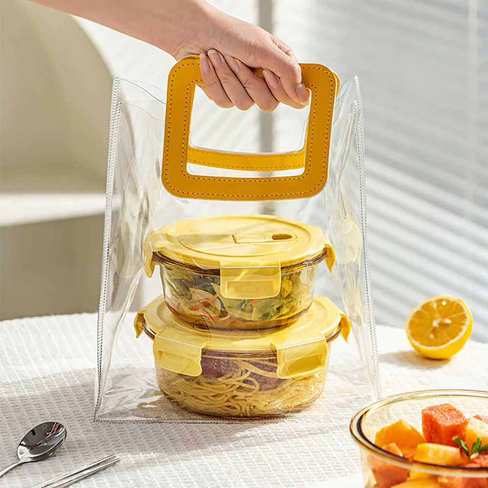 Modern SweetHome Round Food Storage Container - 380ml - Image 3