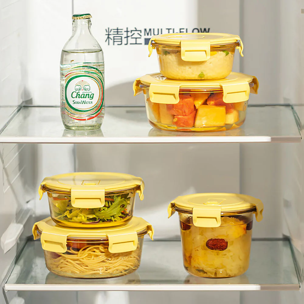 Modern SweetHome Round Food Storage Container - 620ml - Image 4