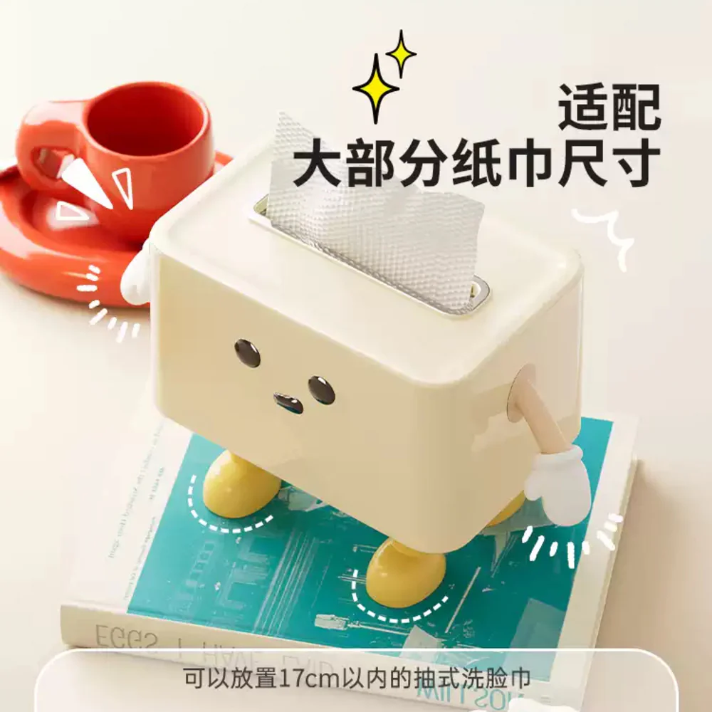 Modern Housewife Sitting DIY U-Shaped Tissue Box - Image 2