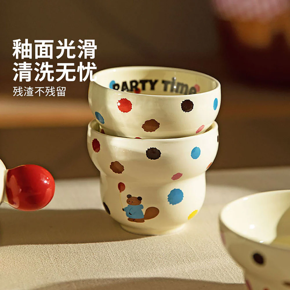 Modern SweetHome Striped Bear Coffee Mug - Image 2
