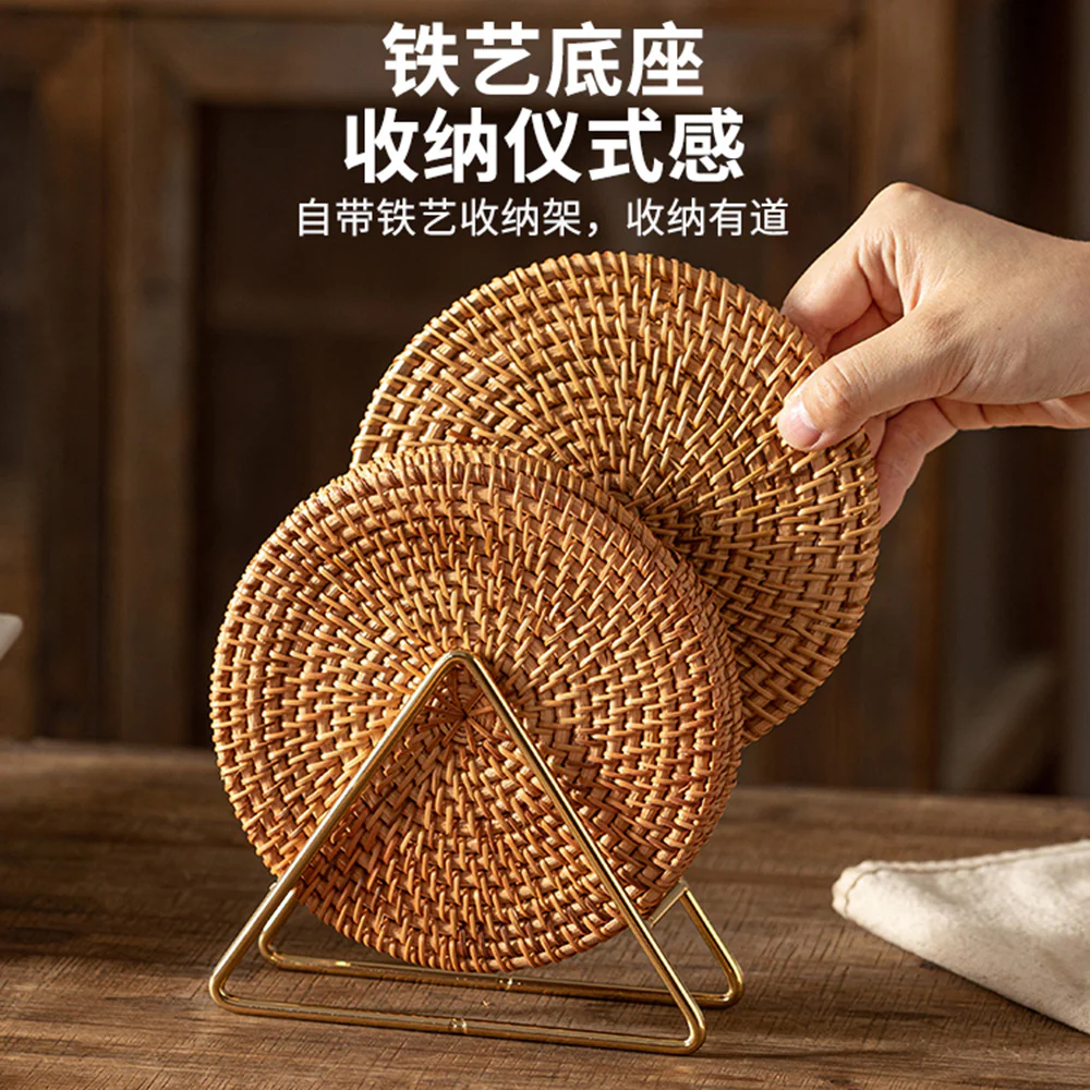 Modern SweetHome Vietnamese Autumn Vine Heat Insulation Mat - 20cm - Image 2