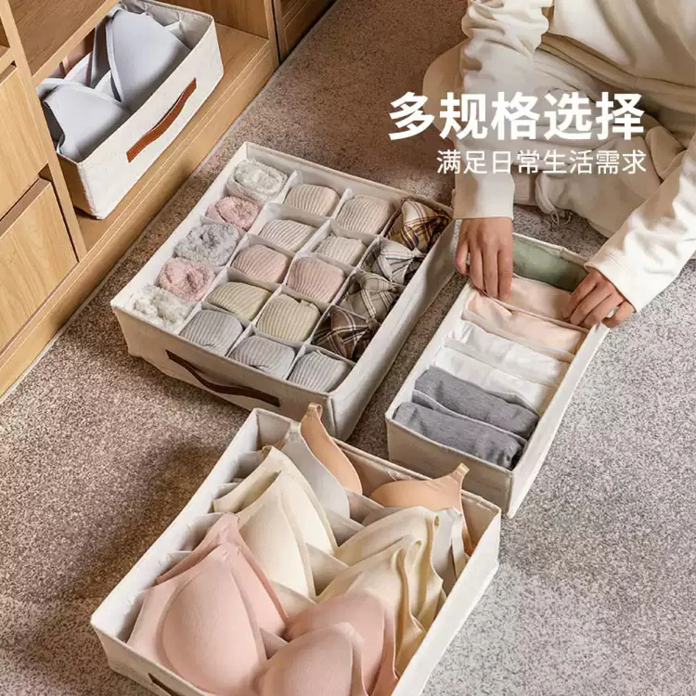 Modern Housewife Washable Sock Storage Box – 20 Compartments - Image 4