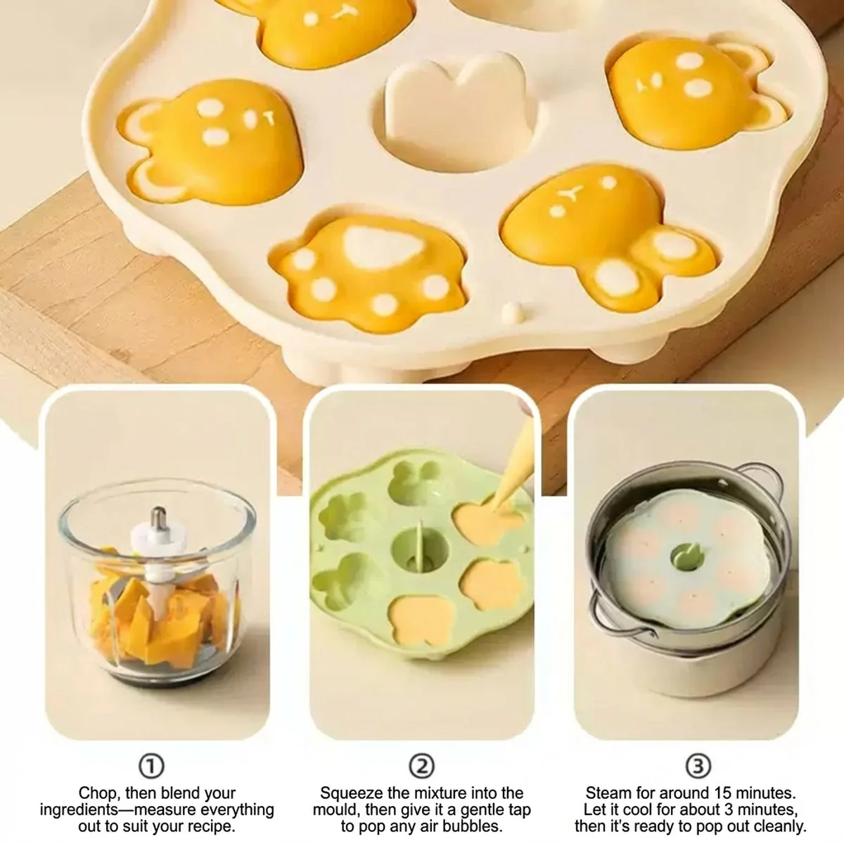 Modern Sweethome Food-Grade Silicone Sausage Baking Mold – 16×15×3 cm - Hot Dog Cake Mould - Image 4