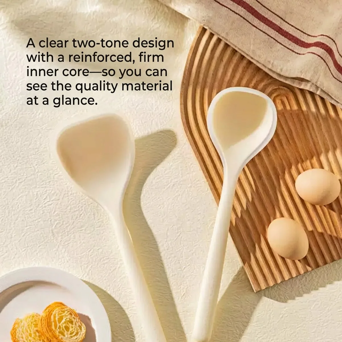 Modern SweetHome Silicone Soup Spoon - Image 4