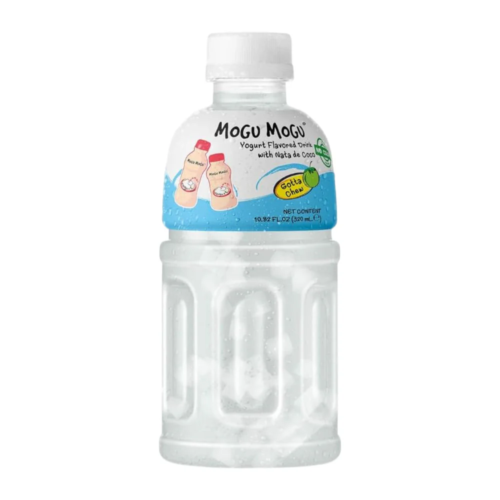 Mogu Mogu Yoghurt Flavoured Drink with Nata de Coco 320ml x 6 - Image 2
