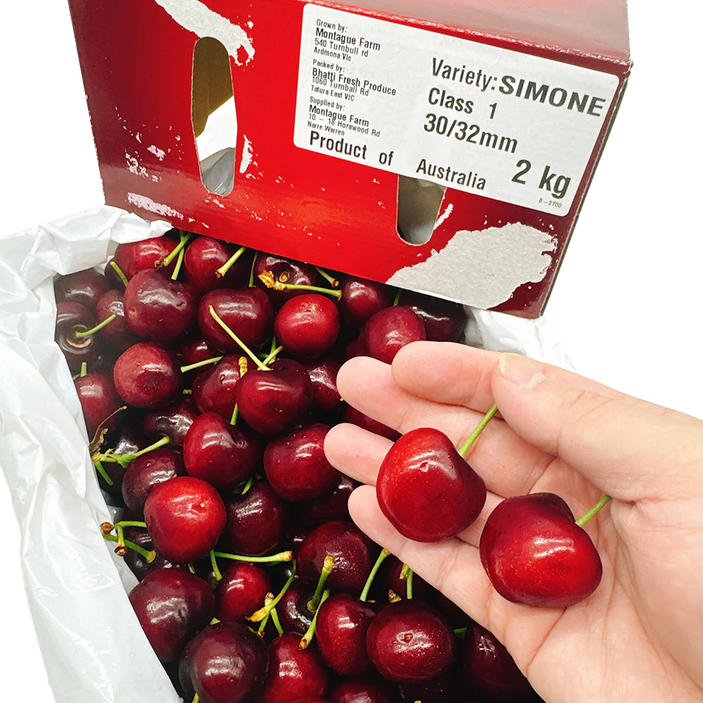 Montague Farm Simone Cherries Gift Box - 2kg - Image 2
