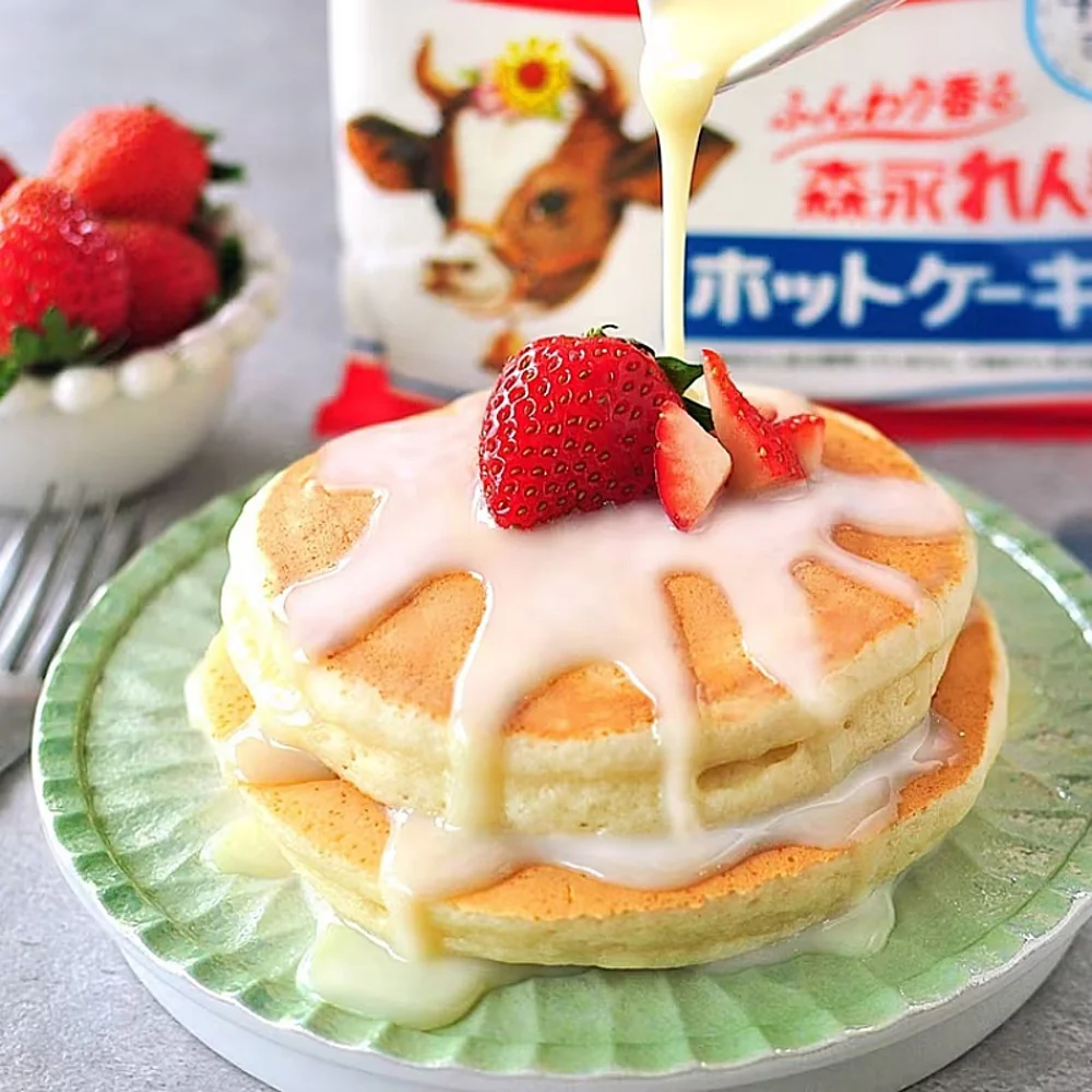 Morinaga Milk Flavored Pancake Mix 90g x 4 Packs - 360g - Image 2