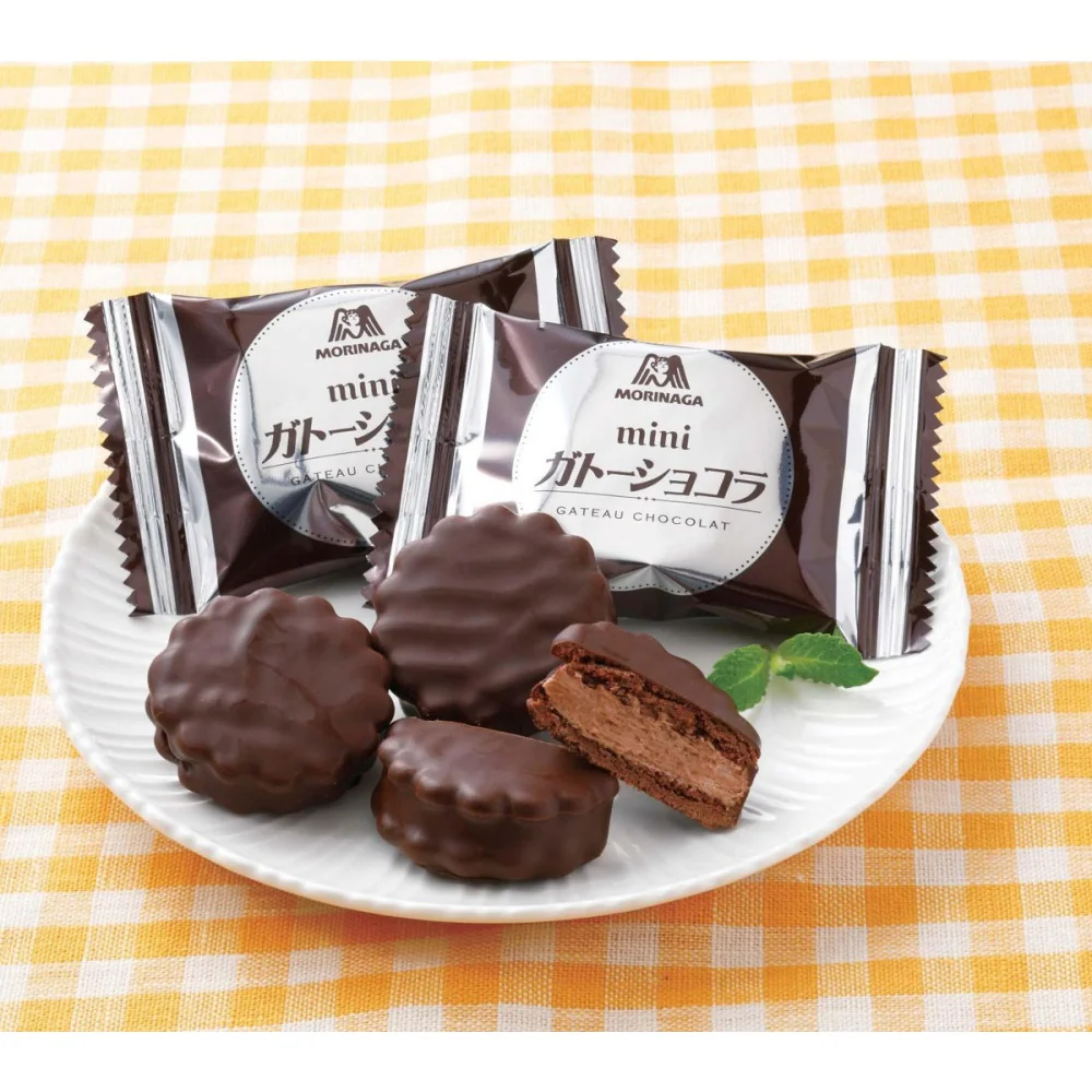 Morinaga Mini Gateau Chocolat Cakes 117g (8 Pieces) - Image 2