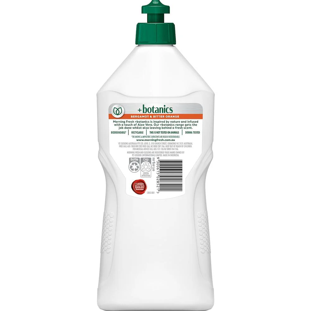 Morning Fresh Botanics Bergamot & Bitter Orange Dishwashing Liquid with Aloe Vera 680ml - Image 3
