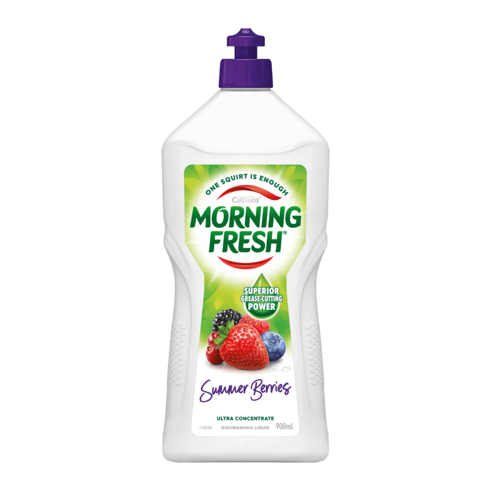 Morning Fresh Summer Berries Dishwashing Liquid 900ml – Ultra Concentrate