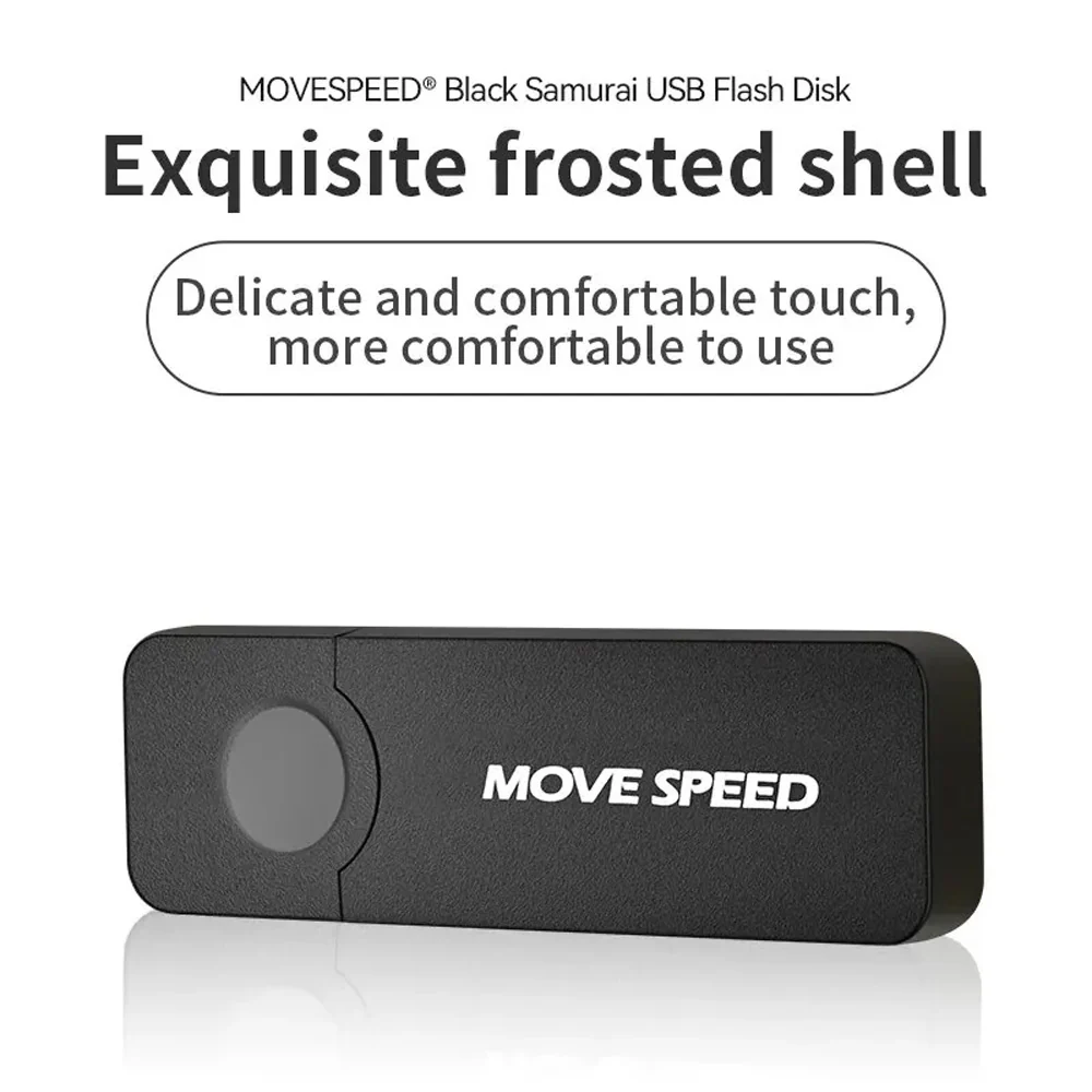 Movespeed Black Samurai USB Flash Drive 8GB - Black - Image 3