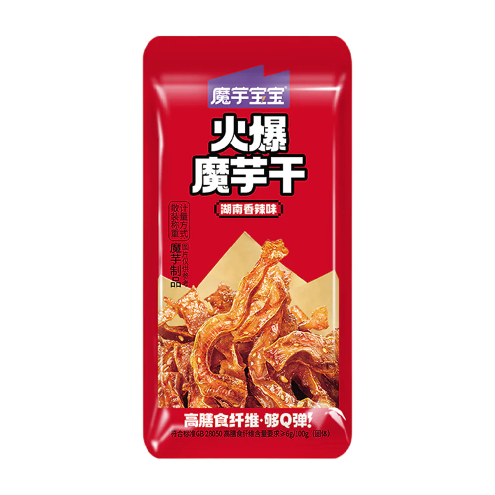 Moyu Baby Spicy Konjac Snack - Hunan Flavor, 60g - Image 2