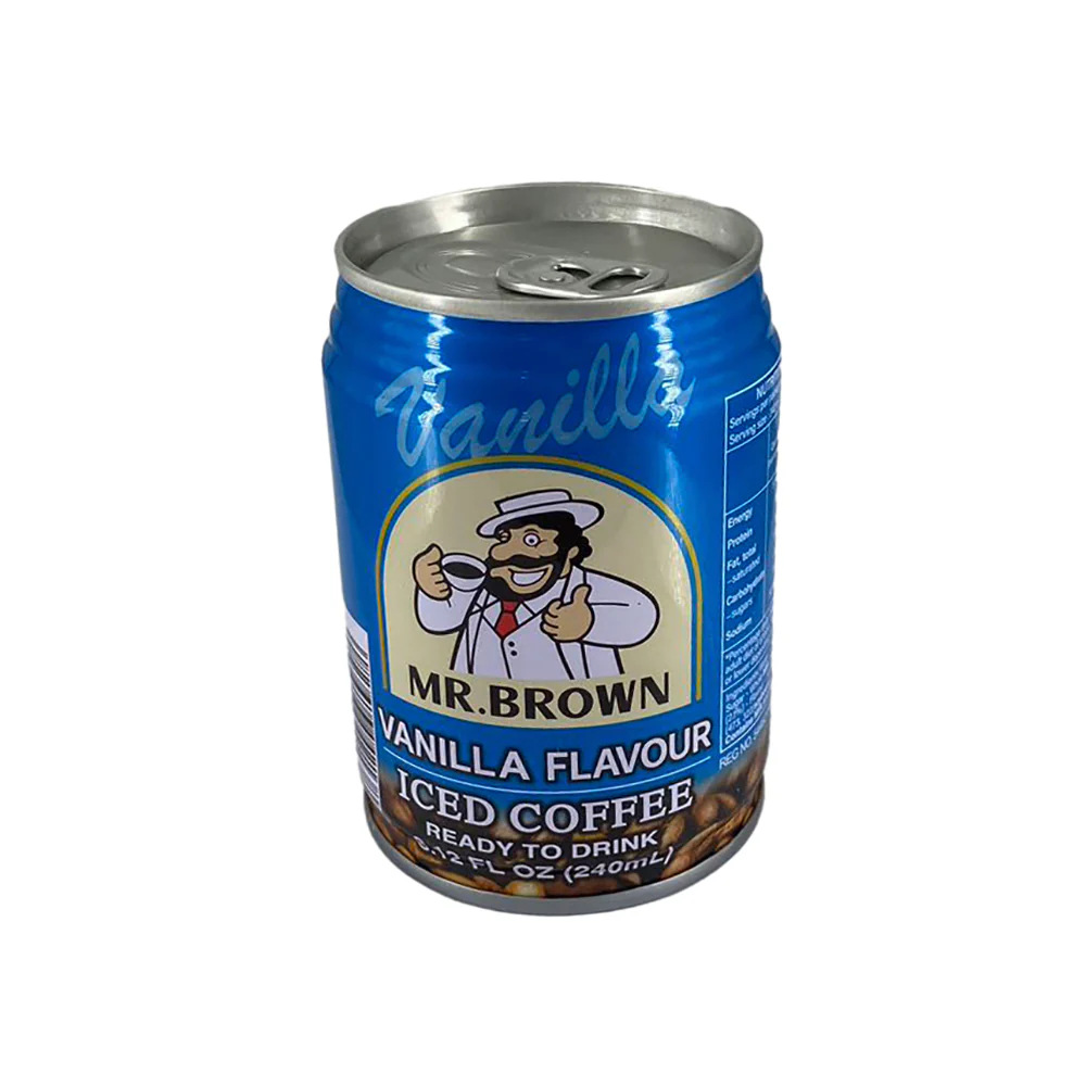 Mr. Brown Vanilla Flavour Iced Coffee - 240ml