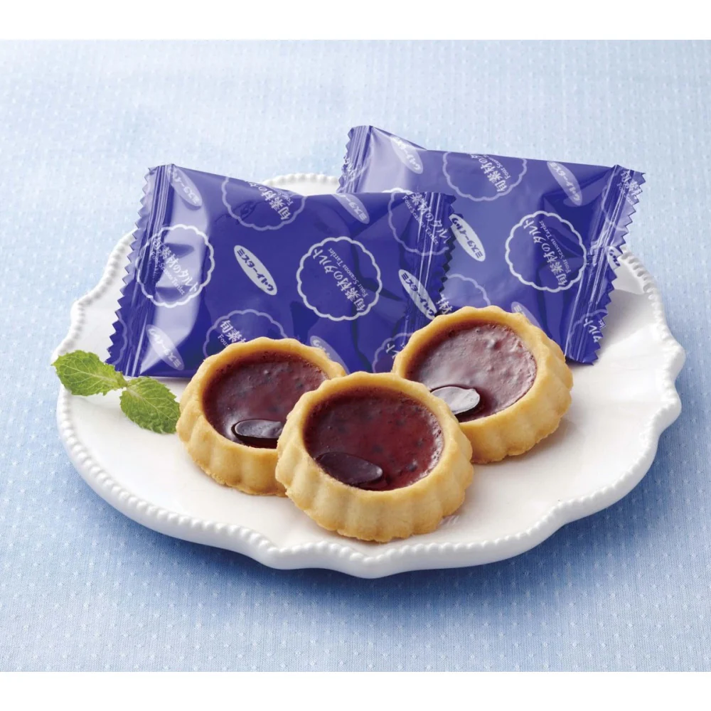 Mr. Ito Blueberry Tart Cookies 8 Pieces 80g - Image 2