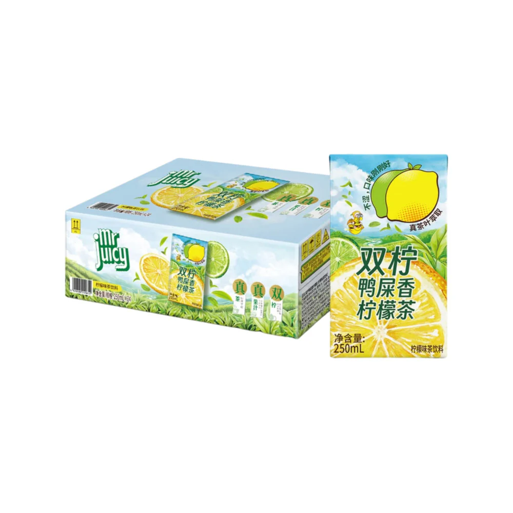Mr Juicy Duck Shit Aroma Lemon Tea Drink 250mL x 24 – Limited Import