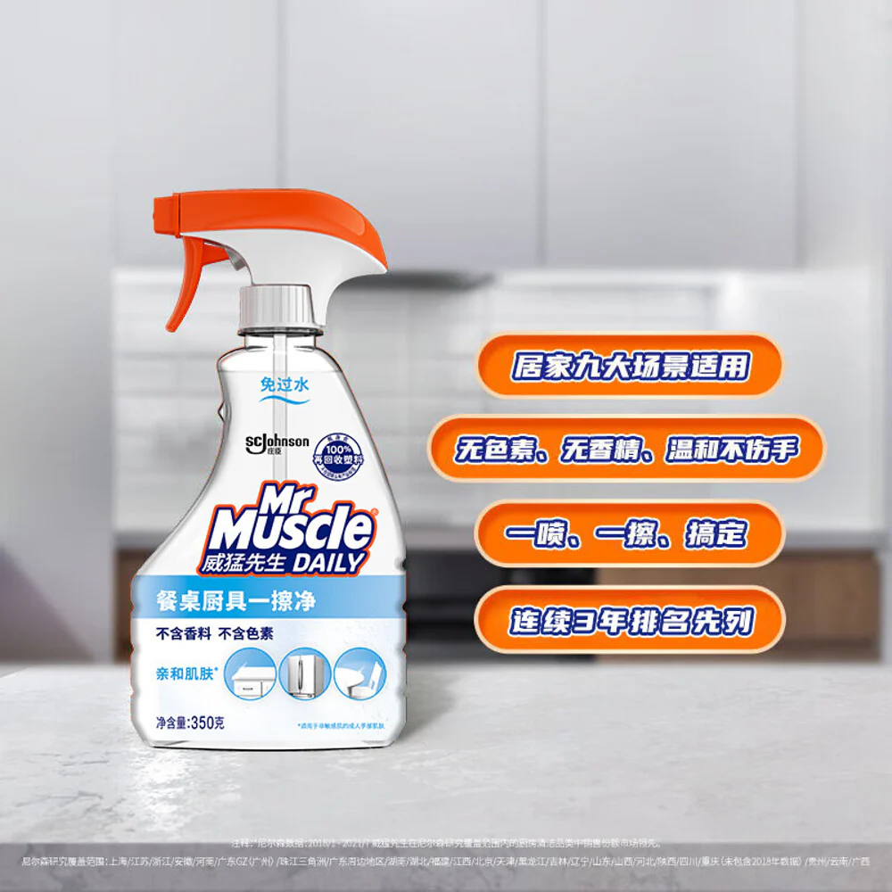 Mr Muscle Daily Surface Cleaner Spray - 350g - Image 4