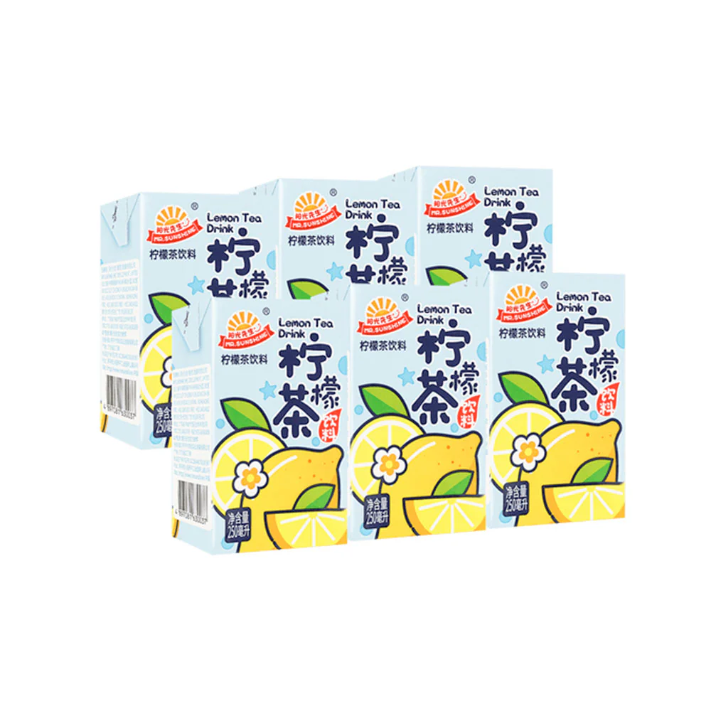 Mr. Sunshine Lemon Tea 250ml x 6 Boxes