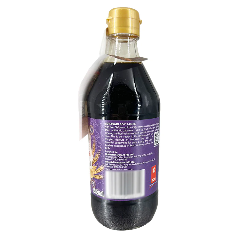 Murasaki Rich Japanese Soy Sauce - 500ml - Image 2
